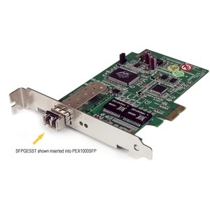 StarTech.com SFP (mini-GBIC) - 1 x LC Duplex 1000Base-SX Network - 1 Each - For Data Networking, Optical Network - Optical