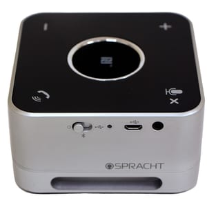 Spracht Conference Mate Combo Bluetooth Wireless and USB Combo Speaker - USB - Microphone - AC Adapter, Battery, USB - Por