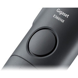 Gigaset E560 HX Handset - Silber - Schnurlos - DECT - 150 Phone Book/Directory Memory - 14 Stunde(n) Battery Talk Time