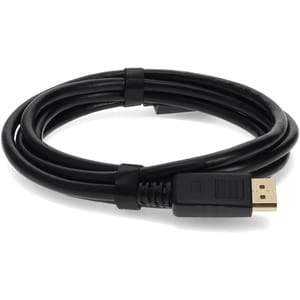 AddOn 6ft DisplayPort Male to HDMI Male Black Cable (Requires DP++) - 6 ft DisplayPort/HDMI A/V Cable for Graphics Card, A