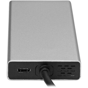 StarTech.com USB C Multiport Adapter - with Power Delivery (USB PD)- USB Type C to 4K HDMI / USB 3.0 / Gigabit Ethernet Hu