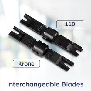 TRENDnet TC-PDT Punch Down Tool - TAA-konform - 177,8 mm Länge - Weiß, Blau - 199,6 g