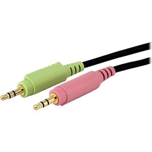 StarTech.com 4-in-1 USB Dual Link DVI-D KVM. Kabellänge: 4,57 m, Produktfarbe: Schwarz, Anschluss 1: 1x 25 pin DVI-D, 2x 3