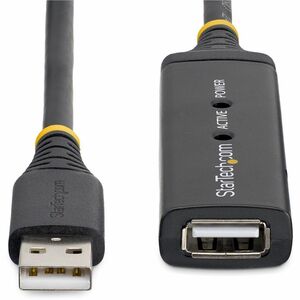 StarTech.com 10m, USB2.0 - USB2.0. Kabellänge: 10 m. Anschluss 1: USB A, Anschluss 2: USB A, USB-Version: USB 2.0, Stecker