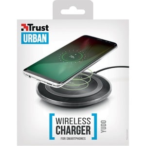 Trust Yudo Induction Charger - 1 - 2 A - 5 V DC Output - Input connectors: USB