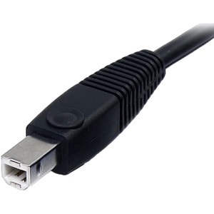 StarTech.com DP4N1USB6 1,83 m KVM-Kabel - 1 Stück - Cable for KVM-Umschalter, Peripheriegerät, Audiogerät, Mikrofon, Tasta