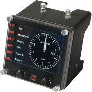 Saitek Flight Instrument Panel - Cable - USB - PC - Black