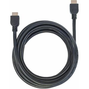 Manhattan Cable HDMI 2.0 intramuro M-M 5.0M - Extremo Secundario: 1 x 19-pin HDMI Digital Audio/Video - Male - 18Gbit/s - 