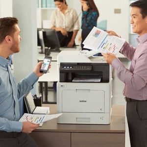 Brother MFC-L8610CDW Wireless Laser Multifunction Printer - Color - Copier/Fax/Printer/Scanner - 33 ppm Mono/33 ppm Color 