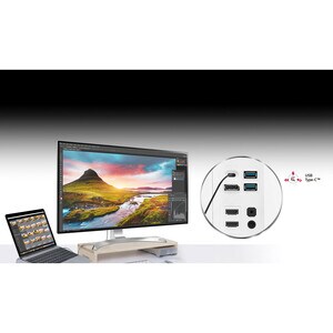 LG 32UD99-W 31.5" 4K UHD LED Gaming LCD Monitor - 16:9 - Silver, White - 32" Class - 3840 x 2160 - FreeSync - 350 Nit - 5 