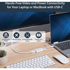 StarTech.com A/V-Adapter - 1 Stück - 3840 x 2160 Supported - Weiß