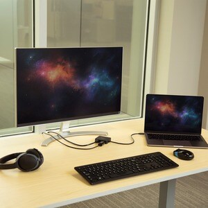 StarTech.com USB C Multiport Adapter - Portable USB Type-C Mini Dock to 4K UHD HDMI Video - GbE, USB 3.0 Hub - Thunderbolt