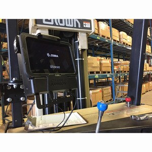 Gamber-Johnson 7160-0860-00. Screen size compatibility: 254 - 254 mm (10 - 10"), Material: Composite, Steel, Product colou