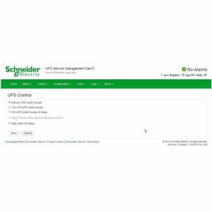 APC by Schneider Electric UPS Management Adapter - SmartSlot - 1 x Network (RJ-45) Port(s) - Serial - USB