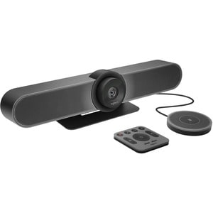 Logitech MeetUp and Expansion Mic, Video and Audio Conferencing System for Small Meeting Rooms - 3840 x 2160 Video - 120° 