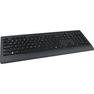 Lenovo Professional Keyboard & Mouse - English (US) - USB Wireless RF - Keyboard/Keypad Color: Black - USB Wireless RF - L