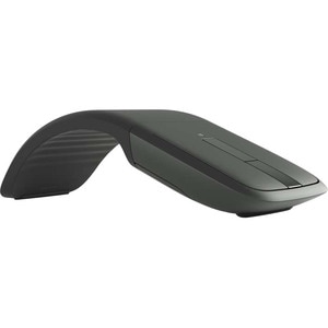 Microsoft Arc Touch Mouse - Bluetooth - BlueTrack - 2 Button(s) - Light Grey - Wireless