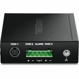 TRENDnet Industrial SFP to Gigabit PoE+ Media Converter; IP30 Rated Housing; Operating temperature range -40 75 C to (-40 