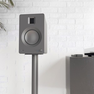 Kanto SP Plus Series Speaker Stands - 60 lb Load Capacity - 32" Height x 8.90" Width x 10.60" Depth - Floor - Steel, Foam 