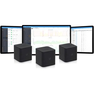 Ubiquiti airCube airCube-AC IEEE 802.11ac 1.14 Gbit/s Wireless Access Point - 2.40 GHz, 5 GHz - MIMO Technology - 4 x Netw