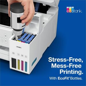 Epson T502, Black Ink Bottle - Inkjet - Black - 1 Each