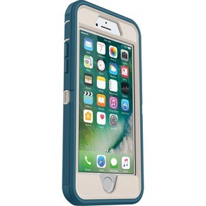 OtterBox Defender Carrying Case (Holster) Apple iPhone 8, iPhone 7 Smartphone - Big Sur - Wear Resistant Interior, Drop Re