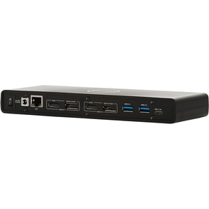 VisionTek VT4000 USB / USB-C Docking Station Dual 4K Displays - 6 x USB 3.0 - RJ-45 Ethernet -2x HDMI -2x DisplayPort - Au