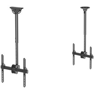 Neomounts Neomounts Pro NM-C440BLACK Ceiling Mount for Flat Panel Display - Black - 1 Display(s) Supported - 152.4 cm (60"