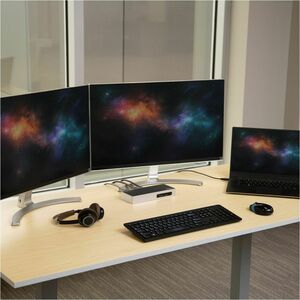 StarTech.com USB 3.0 Docking Station - Dual Monitor Laptop Dock with HDMI & DVI/VGA - 6x USB Type-A Hub, GbE - Universal W