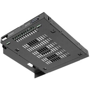 Icy Dock ToughArmor MB411SKO-B Drive Bay Adapter for 5.25" - Serial ATA/600 Host Interface Internal - Black - 1 x Total Ba