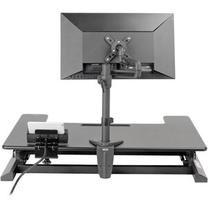 Eaton Tripp Lite Series WorkWise Height-Adjustable Sit-Stand Desktop Workstation - 33 lb Load Capacity - Desktop - Medium 