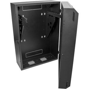 StarTech.com 8U 19" Vertical Wall Mount Server Rack Cabinet Enclosure - Low Profile (15") - 30" Deep Locking w/2U for Netw
