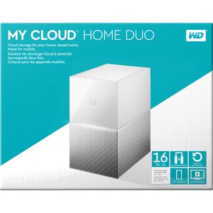 MYCLOUD HOME DUO 16TB 3.5IN 2 X 8TB 2X USB 3.0