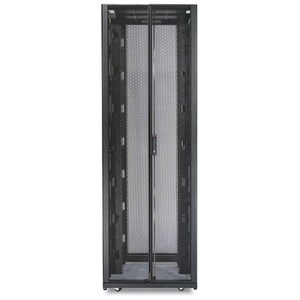 APC by Schneider Electric NetShelter SX 45U Rack Cabinet - 482.60 mm Rack Width - Black - 1022 kg Dynamic/Rolling Weight C