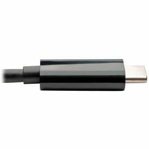 Eaton Tripp Lite Series 3-Port USB-C Hub - USB 3.x (5Gpbs) Hub Ports, Gigabit Ethernet, 60W PD Charging, Black - USB Type 