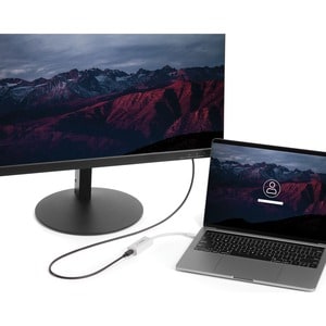 StarTech.com - USB-C- auf Mini-DisplayPort-Adapter - 4K 60Hz - Weiß - USB-Typ-C-zu-Mini-DP-Adapter - Thunderbolt 3-kompati