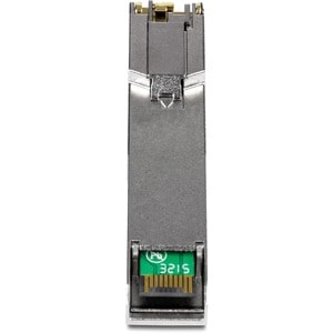 TRENDnet TEG-MGBRJ SFP (mini-GBIC) - 1 x RJ-45 1000Base-T LAN - TAA Compliant - For Data Networking - Twisted PairGigabit 