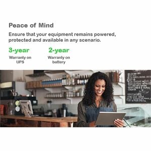 APC Smart-UPS, Line Interactive, 3kVA, Tower, 120V, 8 NEMA 5-15R+2 NEMA 5-20R outlets, SmartConnect Port+SmartSlot, AVR, L