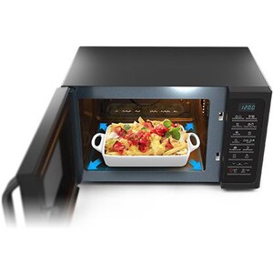 Samsung Singolo Forno microonde - Nero - Convezione, Grill, Microwave - 6SpaceLivelli potenza - 1,40 kW Potenza microonde 