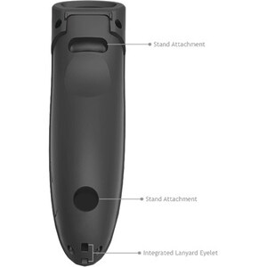 Socket Mobile DuraScan D740 Handheld Barcode Scanner - Wireless Connectivity - Utility Gray - 2 scan/s - 495 mm Scan Dista