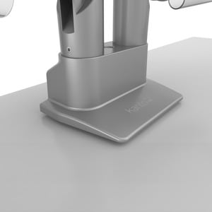 Kanto DMS2000S Desk Mount for Monitor - Silver - Height Adjustable - 2 Display(s) Supported - 32" Screen Support - 36.38 l