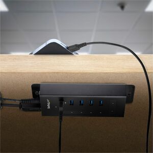 StarTech.com 7 Port USB C Hub - 2x USB-C & 5x USB-A - Mountable Metal USB 3.0 Type-C Hub - 5Gbps USB 3.2 Gen 1 - Self Powe