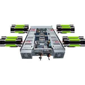 Gigabyte G291-281 Barebone-System - 2U Rackmount - Socket P LGA-3647 - 2 x Prozessor-Support - Intel C621 Expres Chip - 64