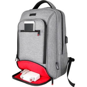 Urban Factory MIXEE MCE14UF Carrying Case (Backpack) for 39.6 cm (15.6") Notebook - Grey - Water Resistant Exterior - Heat