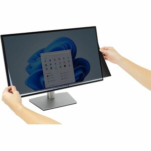 Kensington 3H Polyethylene Terephthalate (PET) Anti-glare Privacy Screen Filter - For 60.5 cm (23.8") Widescreen LCD Monit
