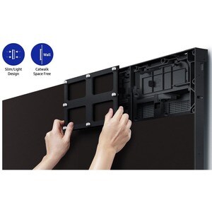 Samsung LH060IFHSDS LCD Digital Signage Display - 80 x 120 - LED - 1200 cd/m² - Black