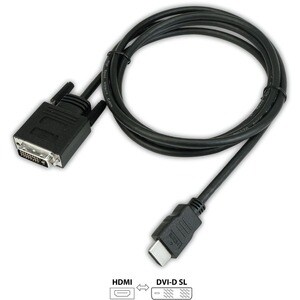 VisionTek HDMI / DVI-D Bi-Directional 6ft Cable (M/M) - 6.6 ft (2 m) DVI-D/HDMI Video Cable for Video Device, Monitor, TV,