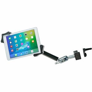 CTA Digital Heavy-Duty Pole Clamp for 7-14 Inch Tablets, including iPad 10.2-inch (7th/ 8th/ 9th Generation) - 1 Display(s