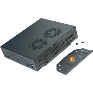 Shuttle XPC slim DH02U5 Desktop Computer - Intel Core i5 7th Gen i5-7200U - 8 GB - 120 GB SSD - Slim PC - Black - Windows 