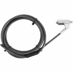 Targus DEFCON ASP70GL Cable Lock For Notebook - Keyed Lock - Silver - Galvanized Steel - For Notebook